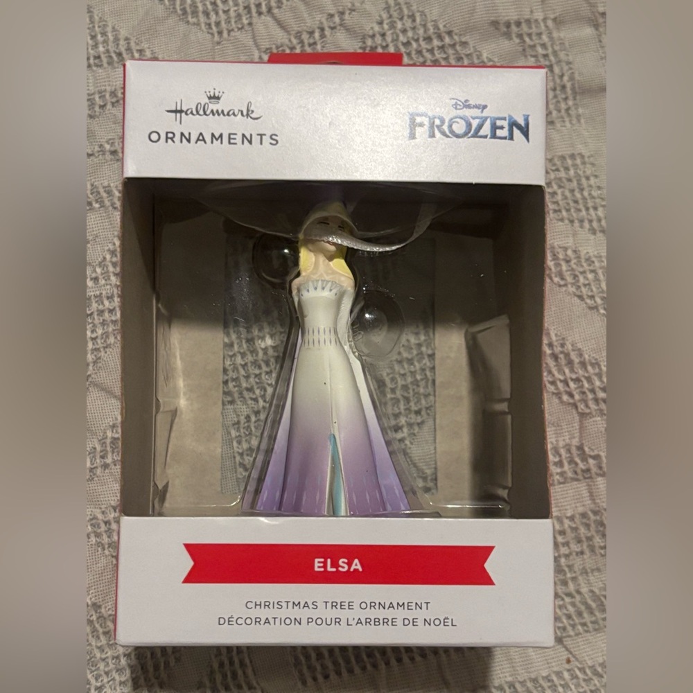 Disney Frozen Elsa Hallmark Christmas Ornament Brand New